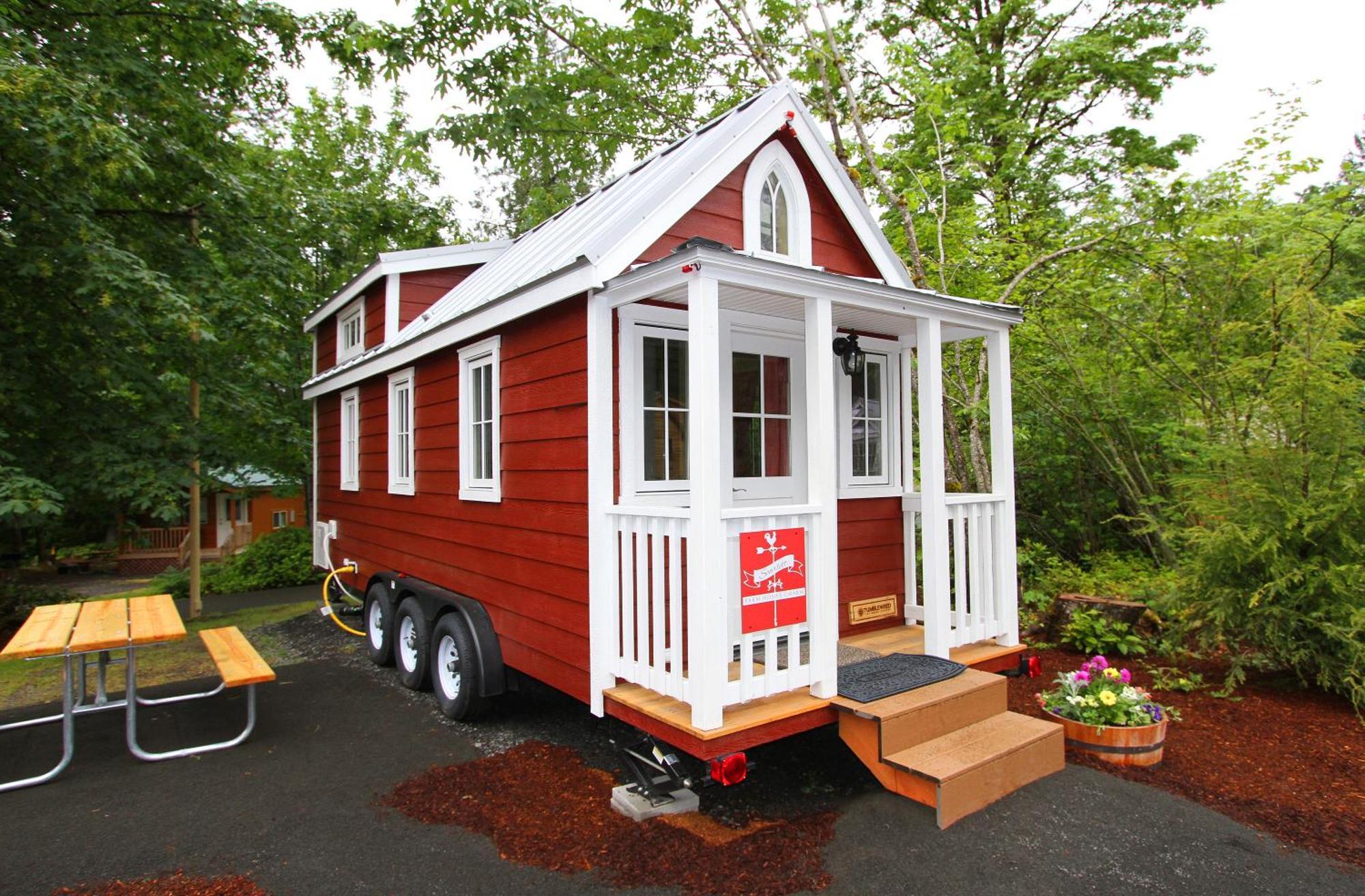 Mt Hood Tiny House Village Welches Buitenkant foto